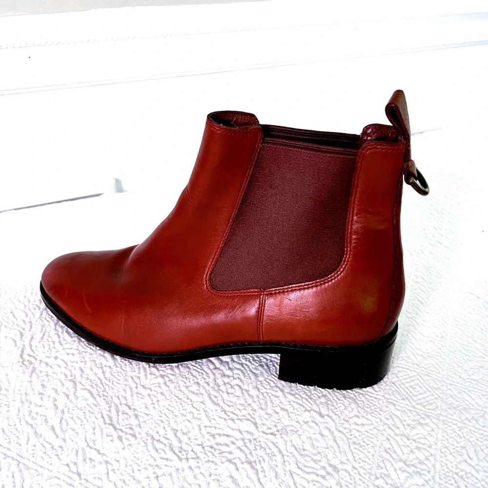Cole Haan Chelsea Boots 11B Womens Waterproof Leather Brown W00220 Grand.OS